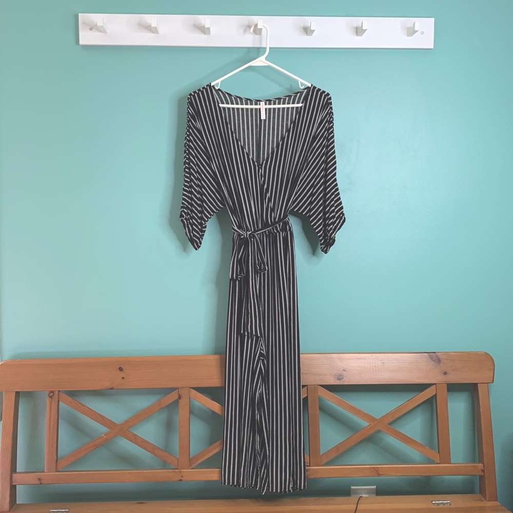 Xhilaration striped romper
